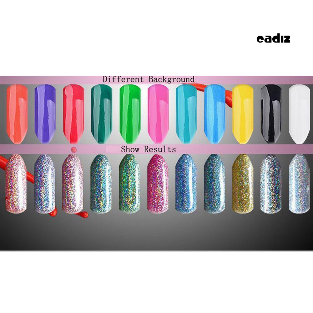 [Hàng mới về] Bột Trang Trí Móng Tay Lấp Lánh Thời Trang