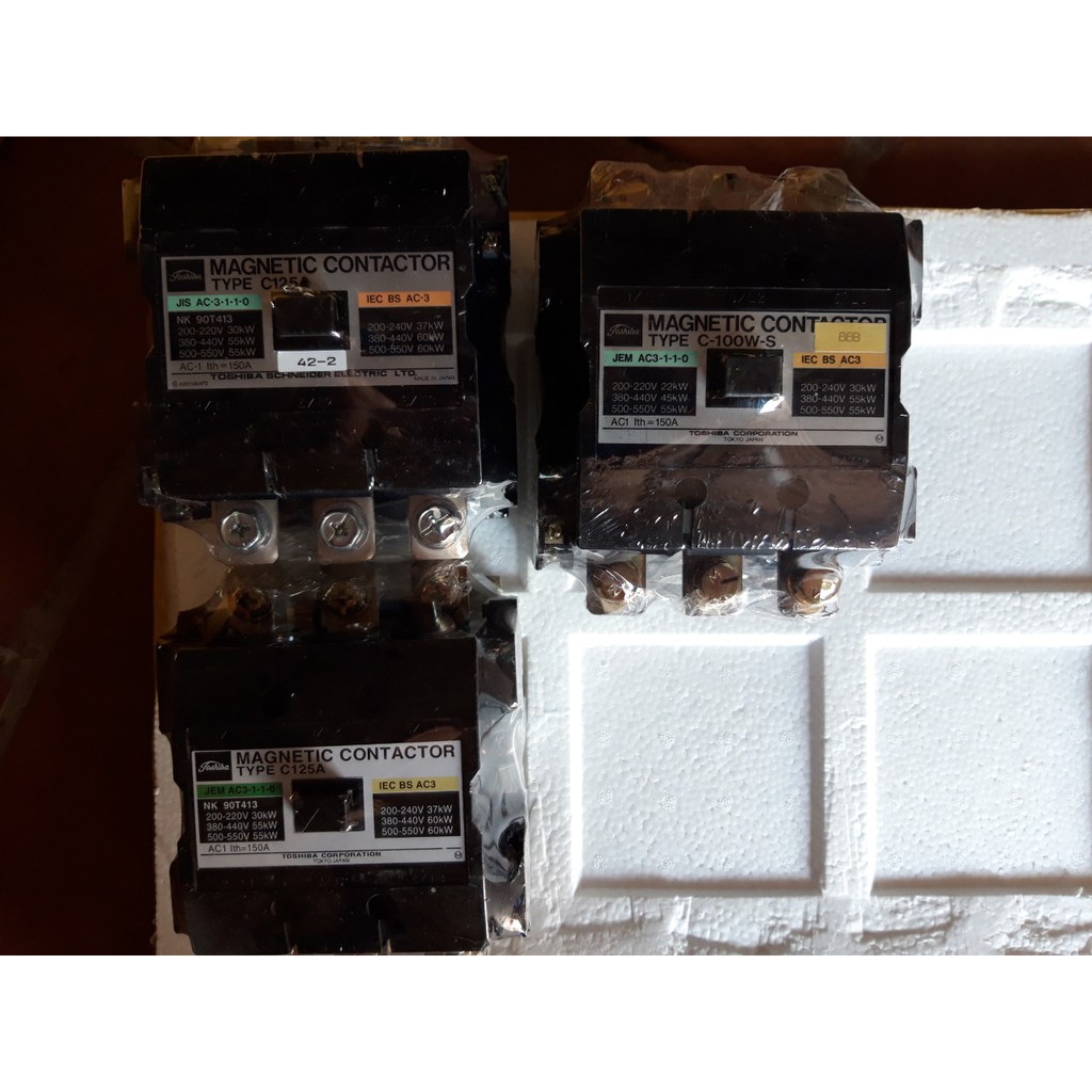 CONTACTOR NHẬT BẢN 80A ĐẾN 180A