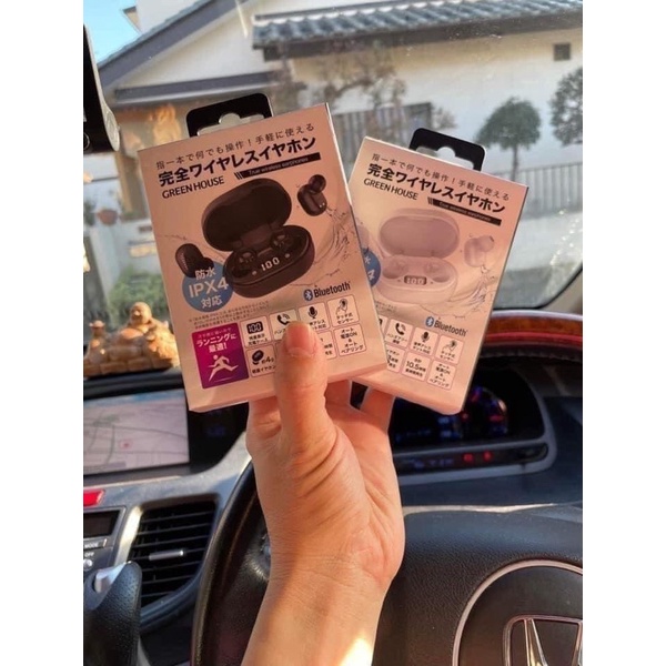 TAI NGHE BLUETOOTH True Wireless CHÍNH HÃNG GREENHOUSE pick Store NHẬT