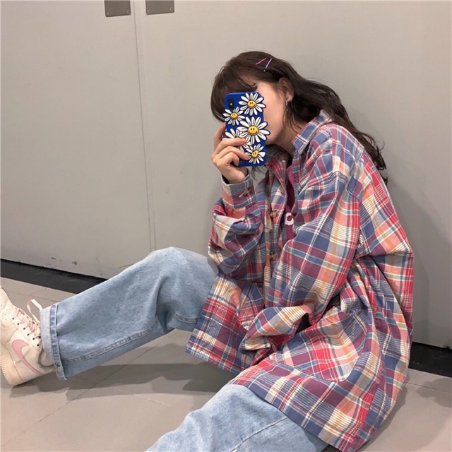 Áo sơ mi nữ oversize