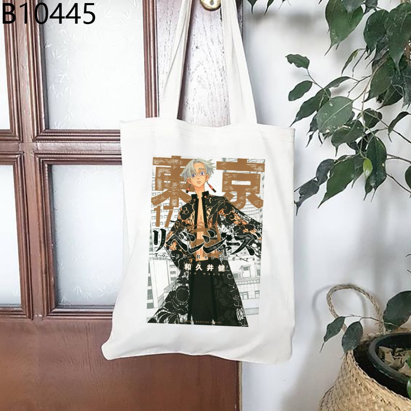 Tokyo Túi Xách Vải canvas In Hình anime Thời Trang Cho Nữ