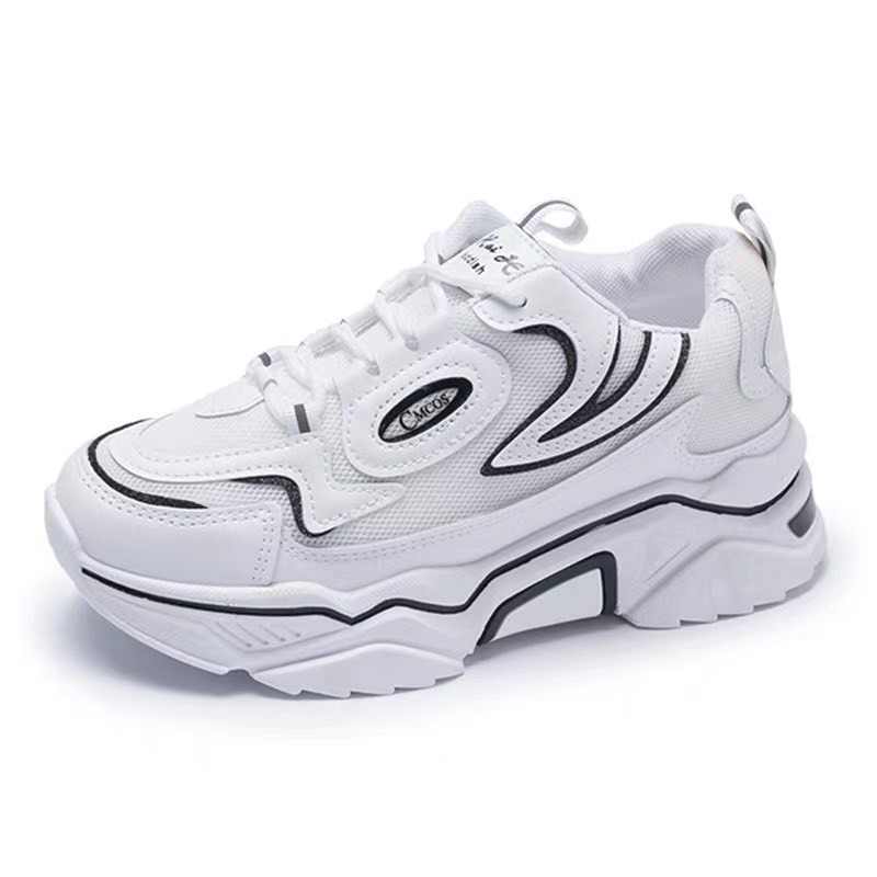 Giày thể thao nữ phong cách Hàn Quốc độn đế | BigBuy360 - bigbuy360.vn