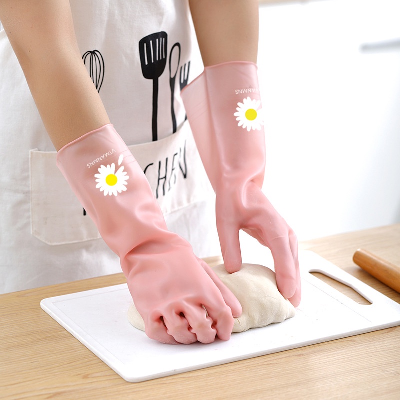 GANG TAY CAO SU CHỐNG THẤM HOA CÚC DỄ THƯƠNG SIÊU ĐẸP