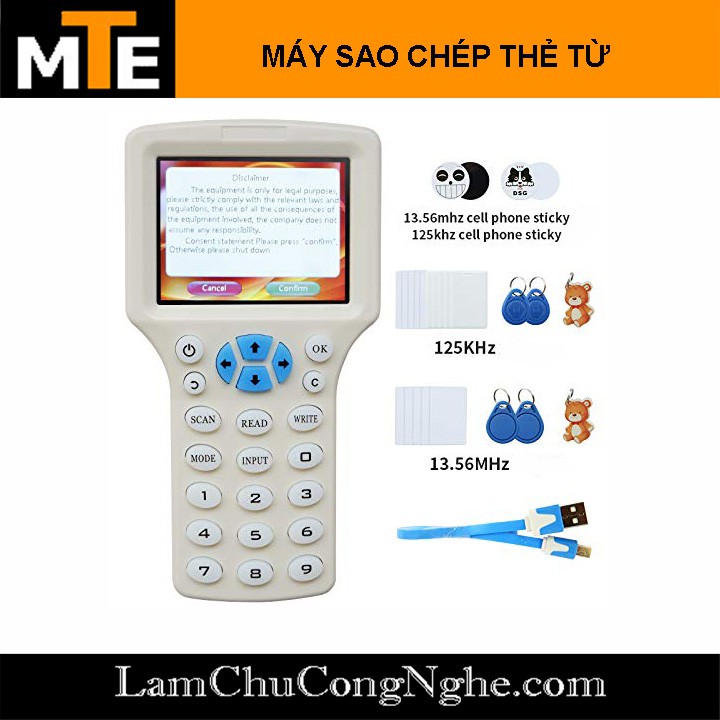 Thẻ RFID 13.56Mhz - Móc khóa hình ngộ nghĩnh Sao Chép Được thẻ từ ra vào, thẻ thang máy có tần số 13.56mhz