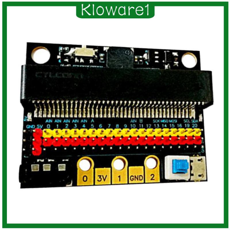 1 Bảng Mạch Mở Rộng Kloware 1 Micro Bit Cho Lớp Học Jack 3.5mm