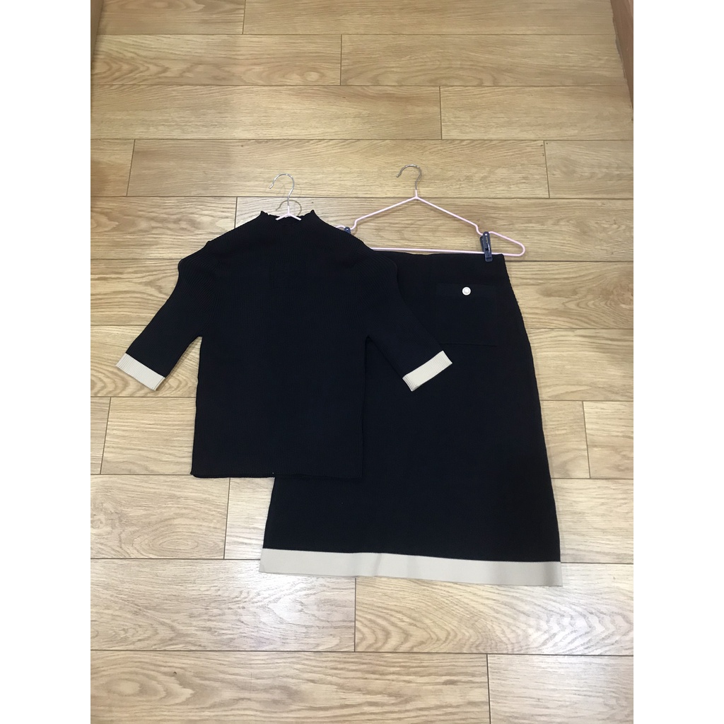 Set Len NTK Đỗ Mạnh Cường - Sixdo "Màu đen phối vàng nude"