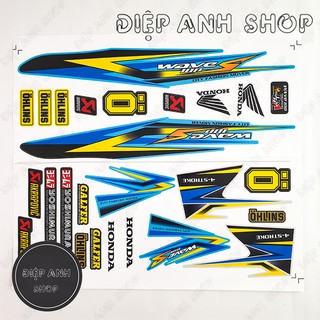 Tem Rời Wave Alpha 100 - Tem 3 lớp chống phai màu