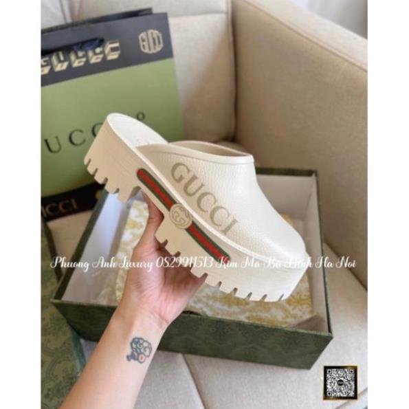 Sục Gucci Đế Cao Chữ Ngang Full Size 35-39