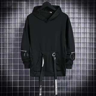 Áo hoodie tay dài Jianyichao phong cách Hàn Quốc cỡ S-3XL dành cho nam