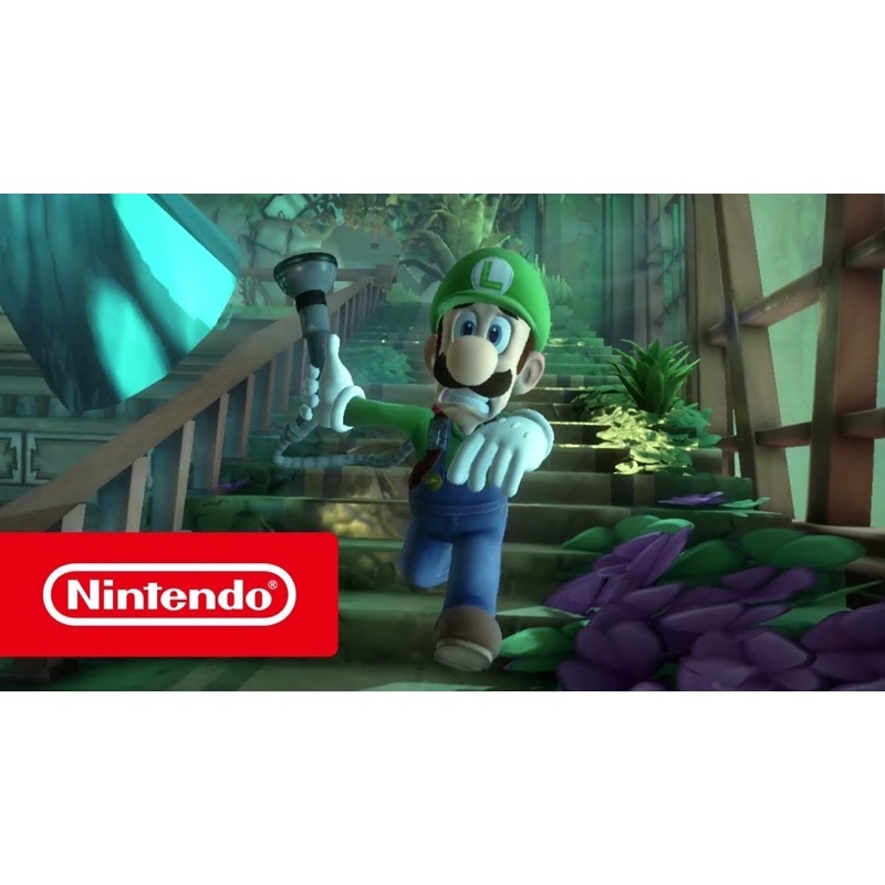 Đĩa game nintendo switch: Luigi’s Mansion 3 - new seal