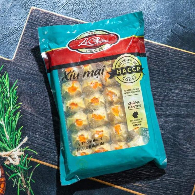 Xíu mại nhân thịt heo 500g Lacusina Foods