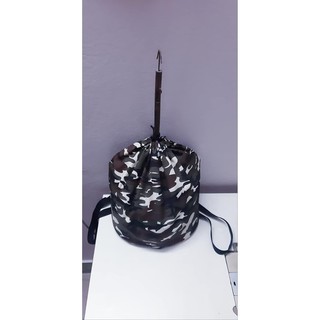 Balo lồng bẫy rằn ri 2 mặt