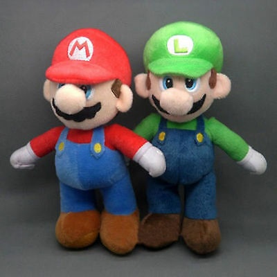 Bộ 2 búp bê đồ chơi Super Mario và Luigi 9.8&quot;