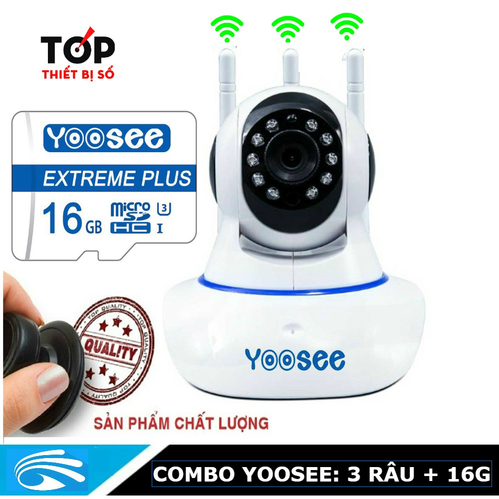 [Combo] Camera yoosee HD720P kèm thẻ nhớ 16G