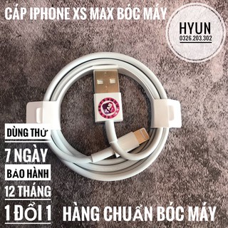Combo: Củ IPad 10w + Cáp IPhone X Bóc Máy (Tặng Hộp Đựng)