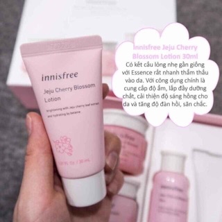 [lẻ giá sỉ] Sét dưỡng trắng da hoa anh đào Innisfree