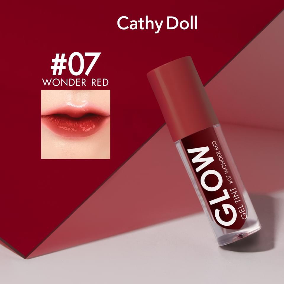 Son Kem Cathy Doll Glow Gel Tint Màu Đẹp Tự Nhiên 2.4g Chính Hãng