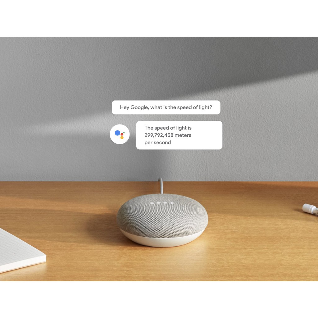 Google Home Mini - loa thông minh tích hợp trợ lý ảo Google Assistant