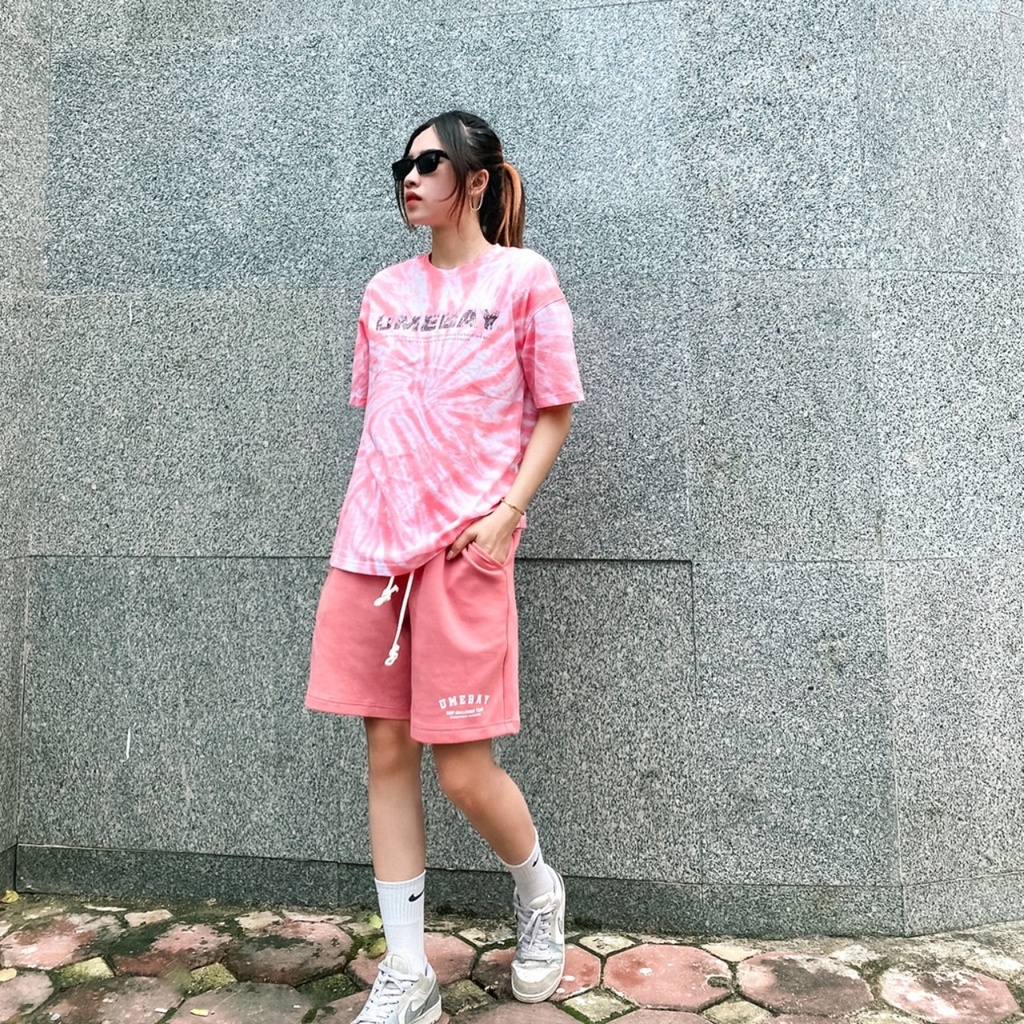 Quần short đùi unisex in Umebay, sooc nam nữ thể thao oversize Hàn Quốc Ulzzang UMS32UM