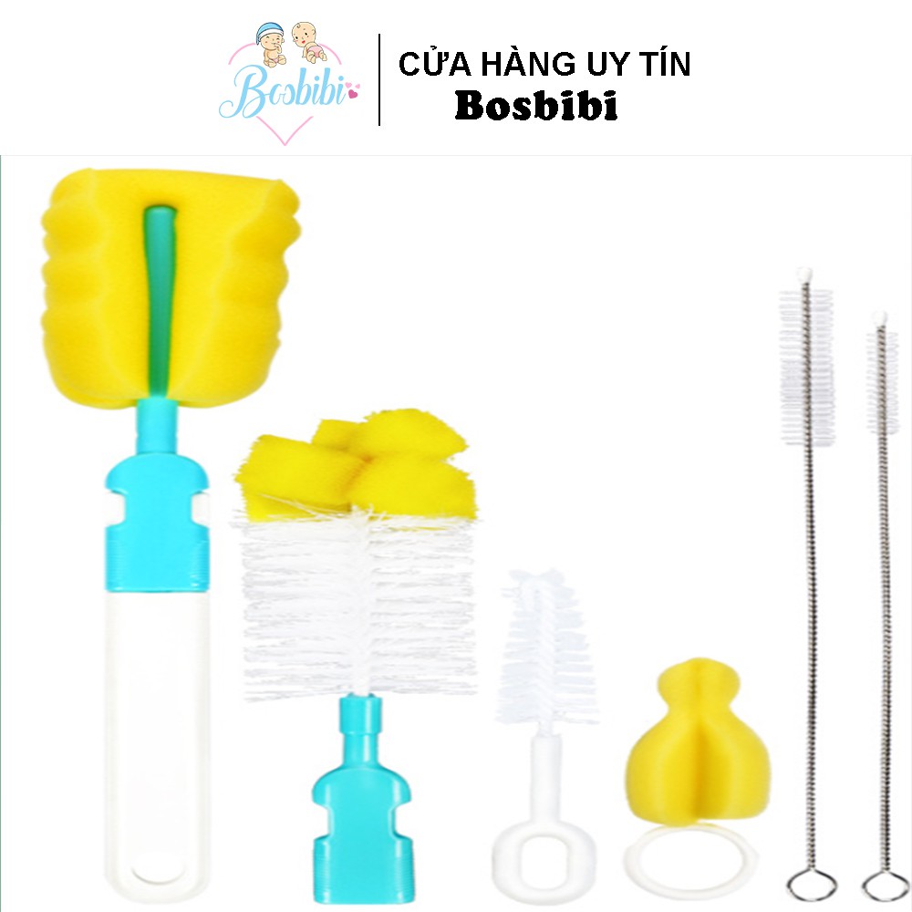 Cọ rửa bình sữa 6 chi tiết