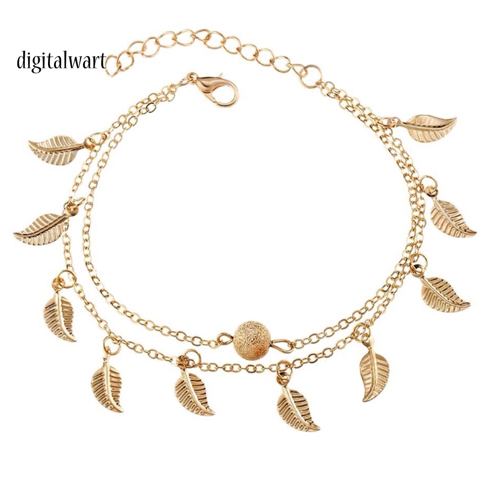 Lắc Chân Hợp Kim Hình Chiếc Lá Xinh Xắn Cho Nữ | BigBuy360 - bigbuy360.vn