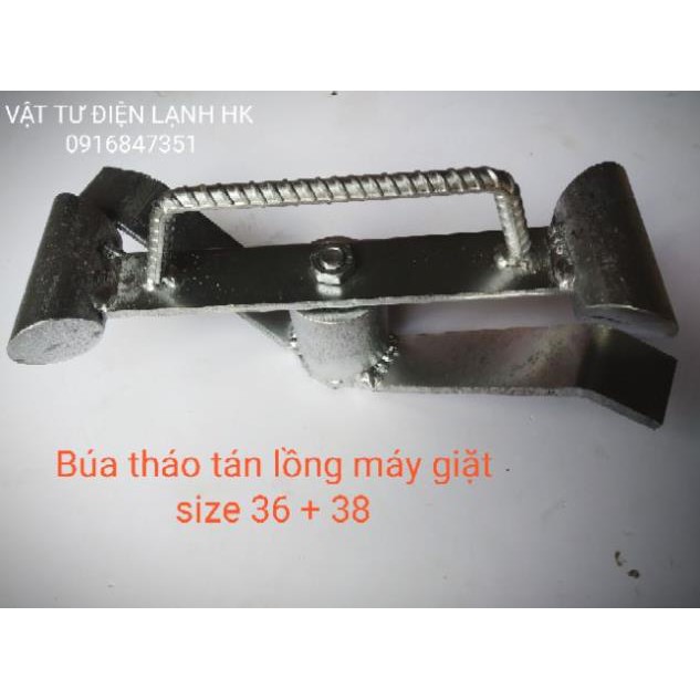 Búa mở ốc lồng máy giặt - Vam búa cộng lực tháo tán 36-38mm