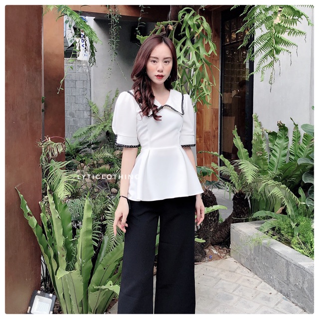 Sơmi tay bồng tiểu thư