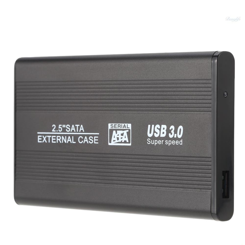 Hộp Đựng Ổ Cứng Ngoài Usb 3.0 Hdd Ssd Sata Bằng Nhôm 2.5 "Ốp