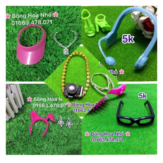 Bộ Phụ kiện búp bê đủ loại bất kỳ
