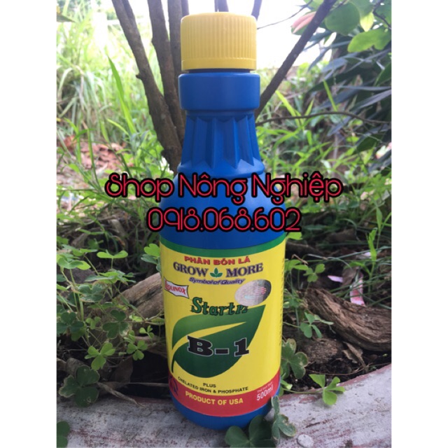 Vitamin B1 của Mỹ dùng cho hoa, cây cảnh 500ml