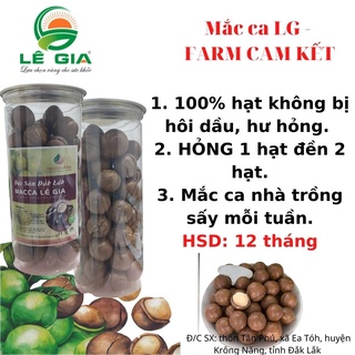 [Mã GROSALE2703 giảm 8% đơn 250K] Mắc ca Đắk Lắk - Cam kết hoàn tiền 100% nếu sản phẩm bị hôi dầu (500gr)