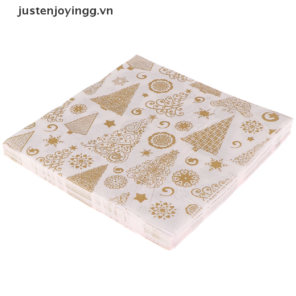 Bộ 20 Tã Lót Dùng Một Lần Trang Trí Giáng Sinh