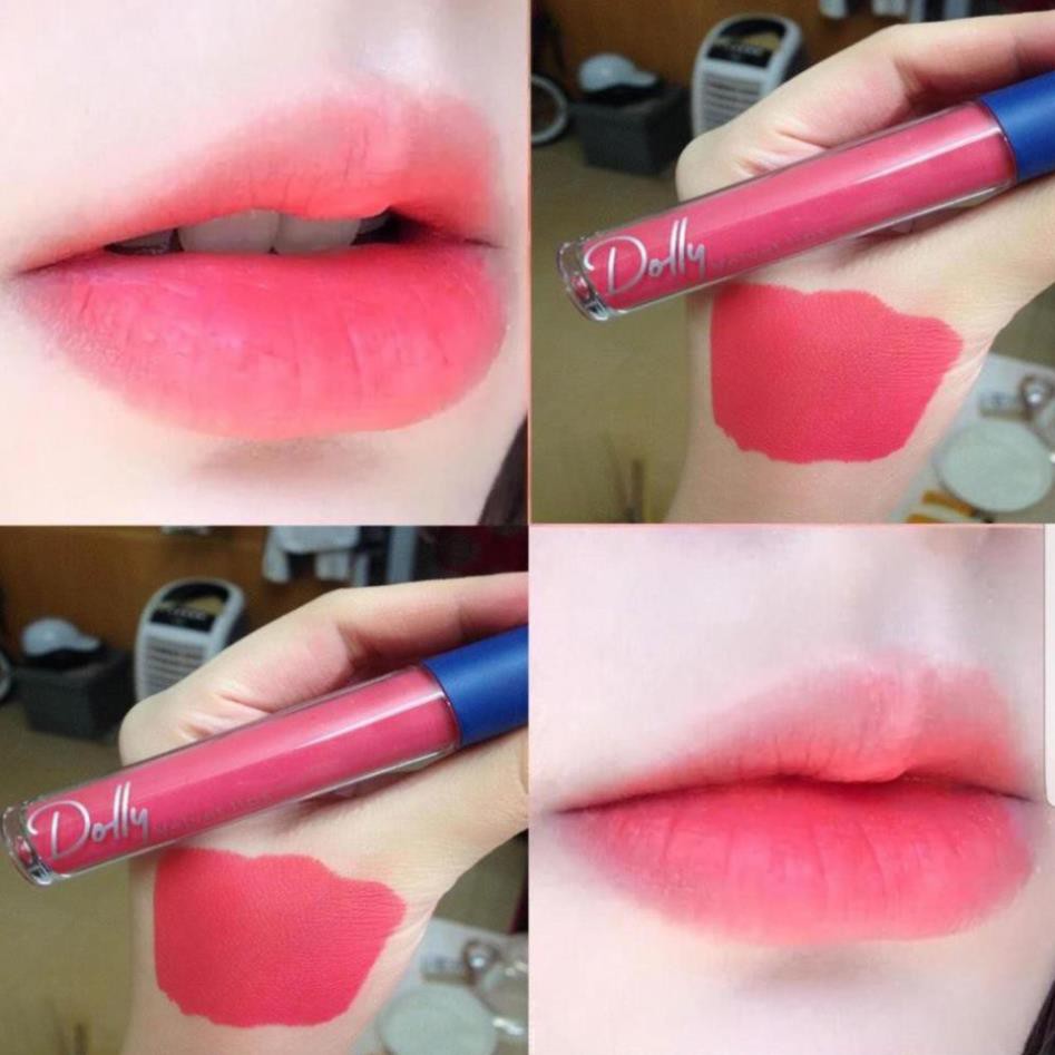 [Hồng Phấn ]Son Cao Cấp Dolly Lips Blue Classic 2020 Màu Hồng Phấn Ngọt Ngào Mềm Mịn Như Nhung | BigBuy360 - bigbuy360.vn