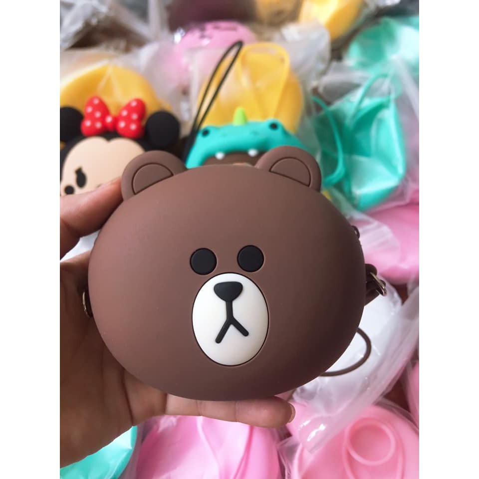 Túi gấu thỏ silson