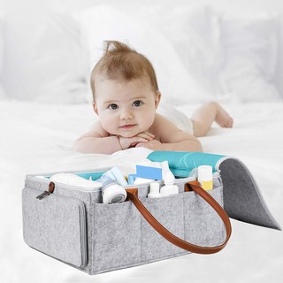 Large Diaper Caddy Organizer Baby Nursery Storage Basket