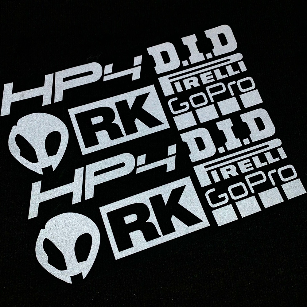 Miếng dán phản quang trang trí bình nhiên liệu xe mô tô Bmw S1000R S1000Rr Hp4