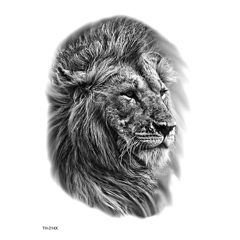 Hình xăm dán tạm thời chống thấm nước họa tiết động vật tùy chọn dành cho nam