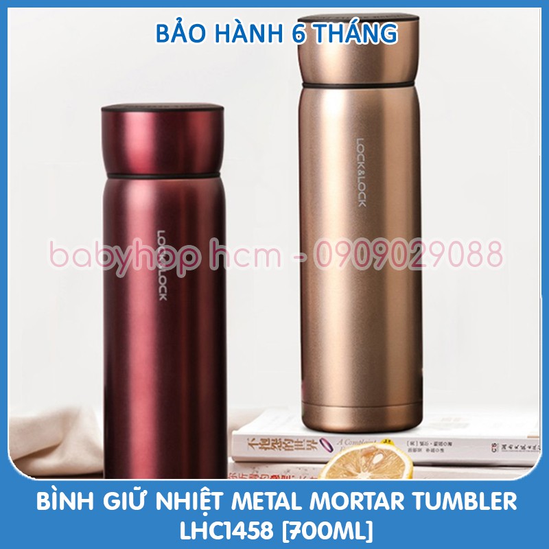 Bình Giữ Nhiệt Lock&Lock Metal Mortar Tumbler LHC1458 [700ML]