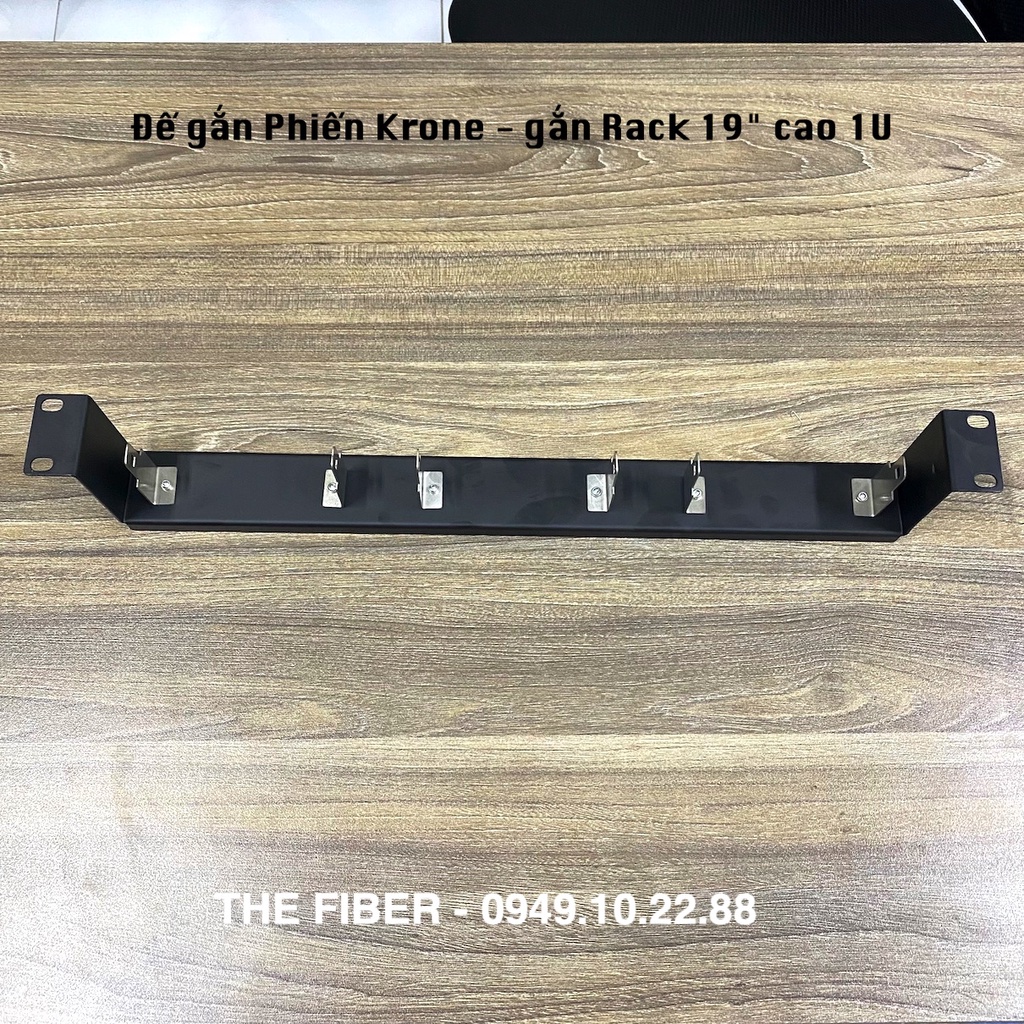 Đế gắn phiến Krone gắn Rack 19" cao 1U
