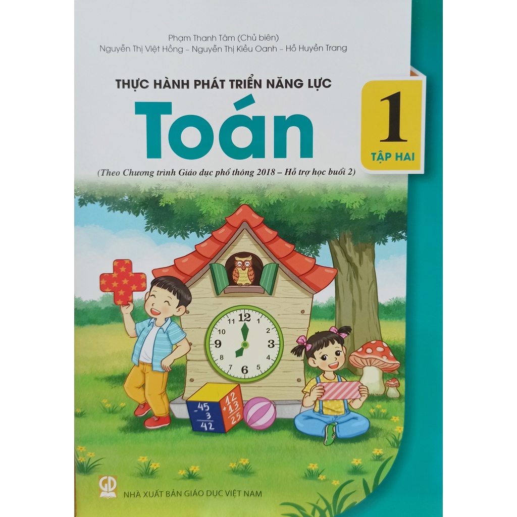 Sách - Thực hành phát triển năng lực Toán lớp 1 tập 2