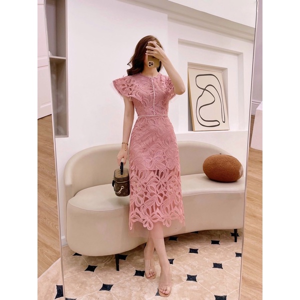 Váy ren tay cánh tiên xinh xỉu