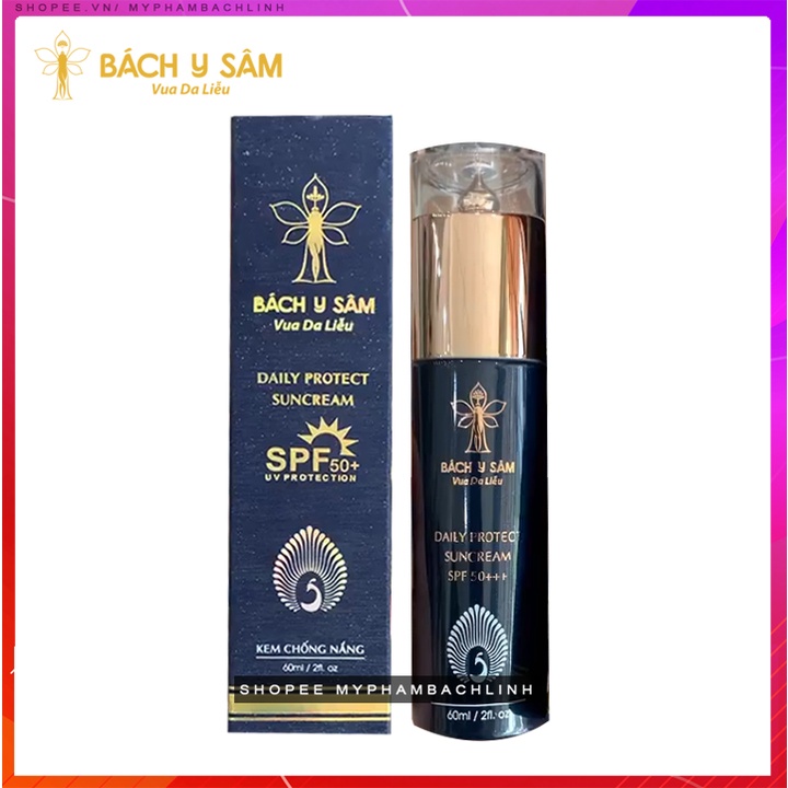 Kem chống nắng Bách Y Sâm Bạch Linh 60ml ❤️ FREESHIP