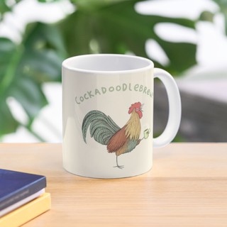 Cốc ly sứ in hình  chú gà trống đẹp mắt dễ thương