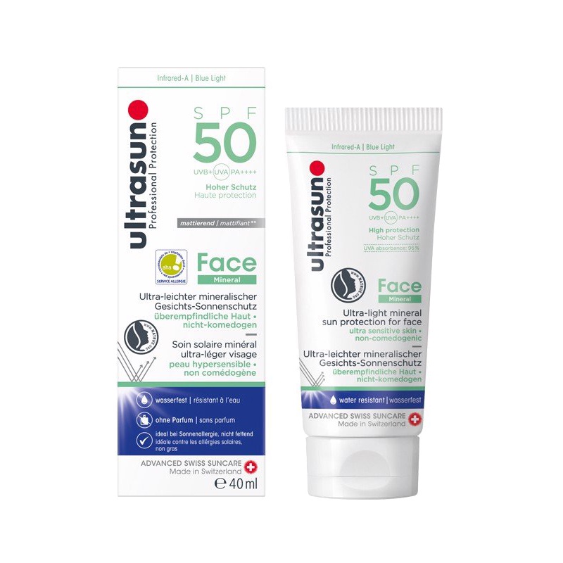 Kem Chống Nắng Ultrasun Face Mineral SPF 50 PA++++ 40ml