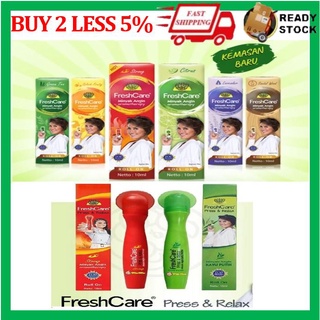 Image of Freshcare Fresh Care Aromatherapy Roll On Ointment / Medicated Oil / Minyak Angin Press and Relax