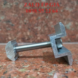 Bát Kẹp giữa (pát T)_Dùng cho Rial nhôm, mini Rail, Pát Z áp mái
