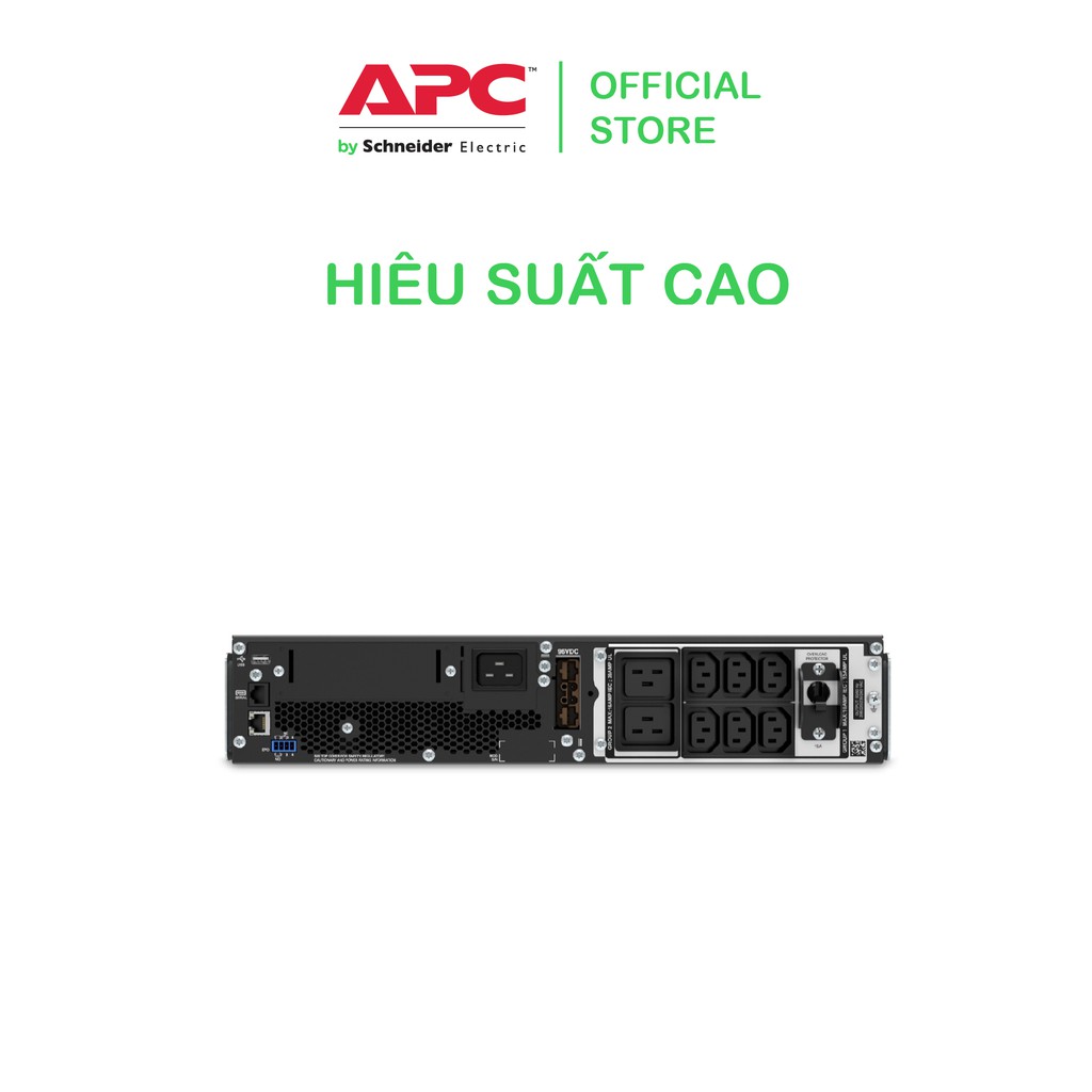 [FREESHIP] Bộ lưu điện thông minh APC by Schneider Electric Smart-UPS SRT3000RMXLI 3000VA RM 230V