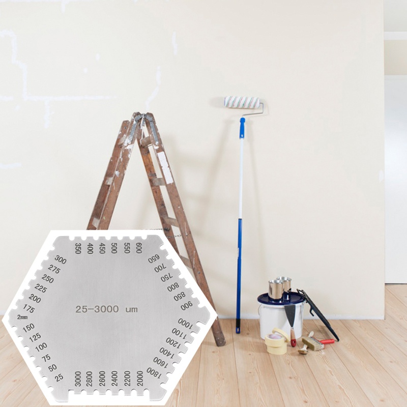 Lược Đo Độ Dày Hình Lục Giác Độ Chính Xác Cao Chuyên Dụng Cho Đo Lường Kiến Trúc