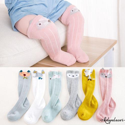 Đôi Vớ Cotton Dài Đính Nơ Dễ Thương Cho Bé Gái