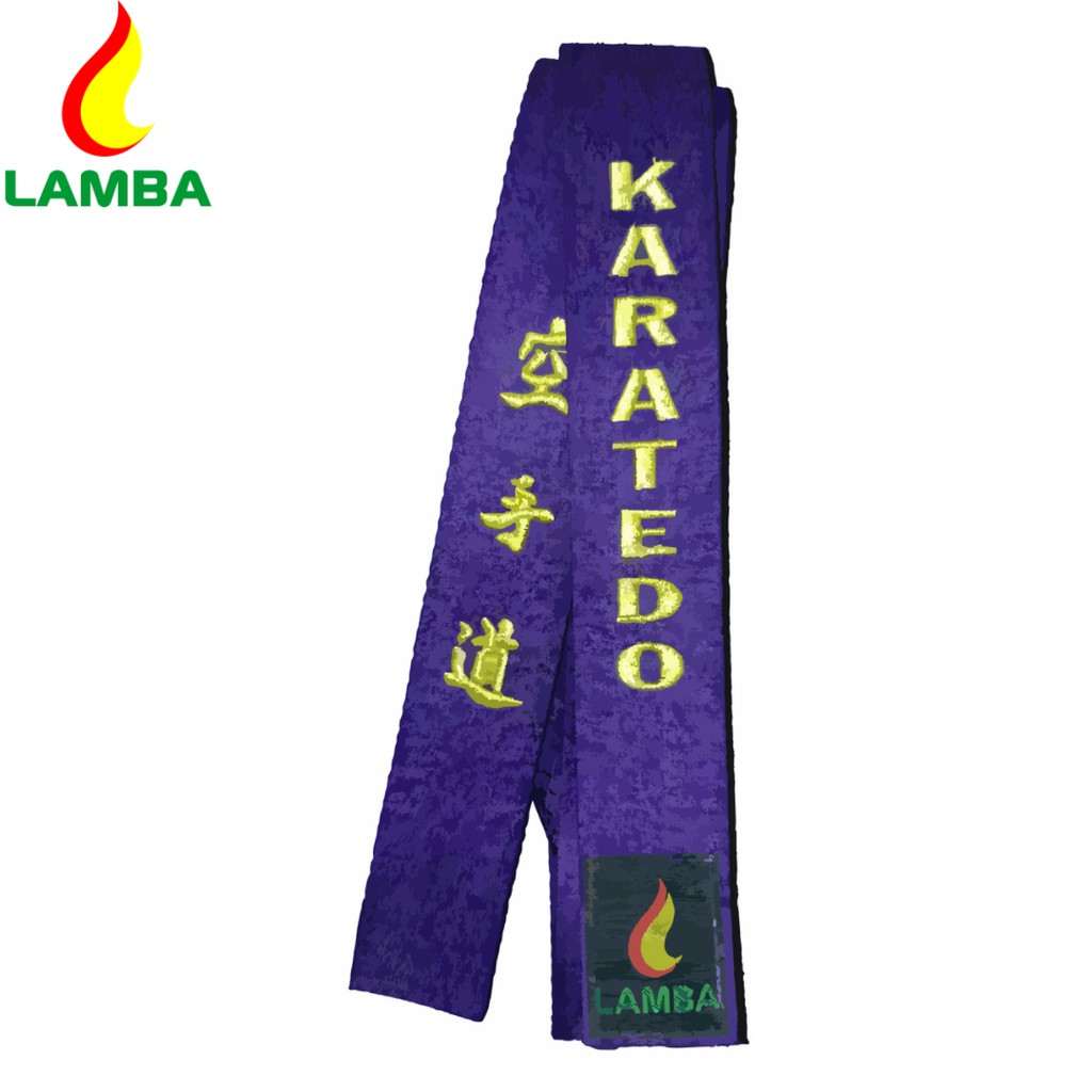 ĐAI MÀU LOẠI THƯỜNG MÔN VÕ KARATE.